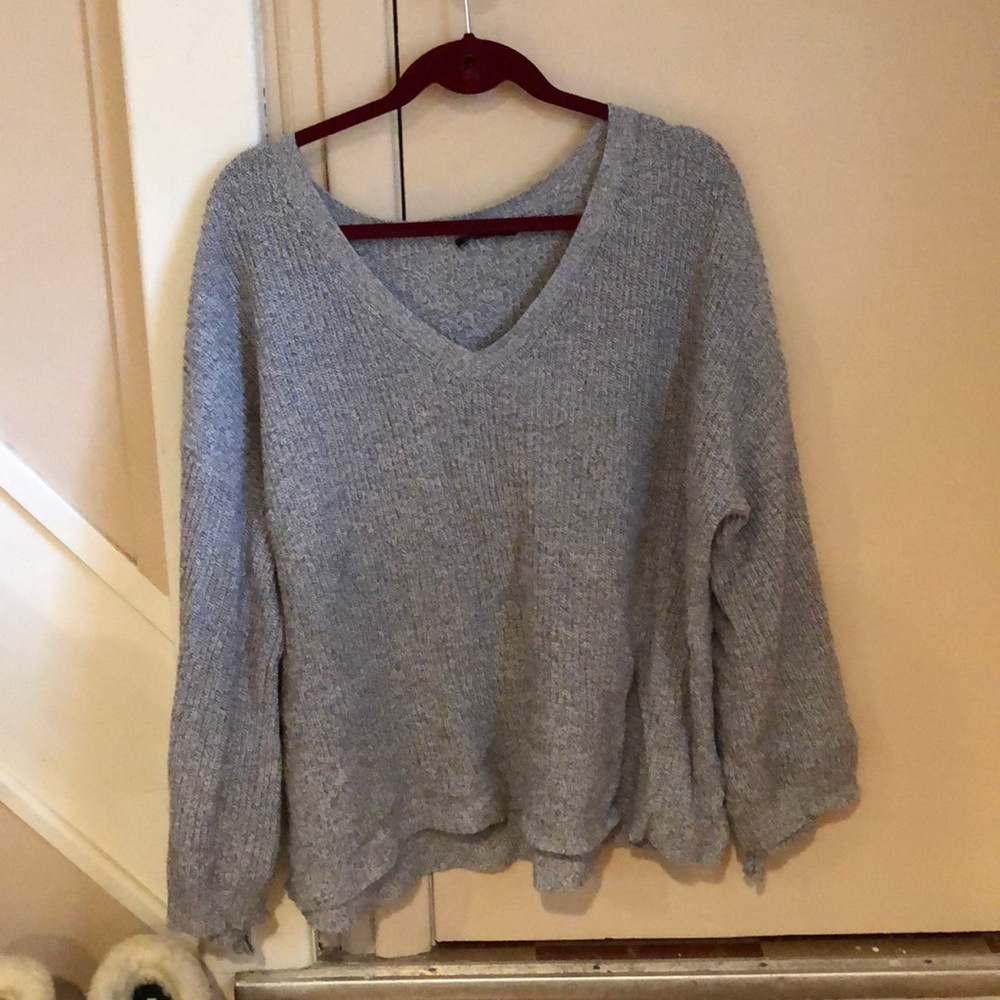 Gray American Eagle Sweater